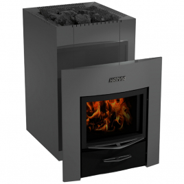 Дровяная печь Harvia 22 Duo Black