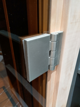 Дверь для хамам DoorWood 70х190 Престиж, стекло бронза