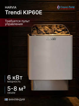 Электропечь для бани 220 Harvia KIP60TE