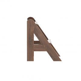 Лесенка для купели Bentwood, 2 ступени, дуб натуральный