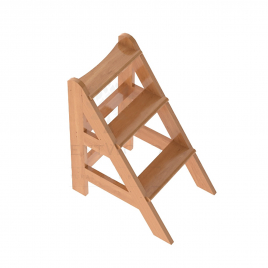 Лесенка для купели Bentwood, 3 ступени, дуб натуральный
